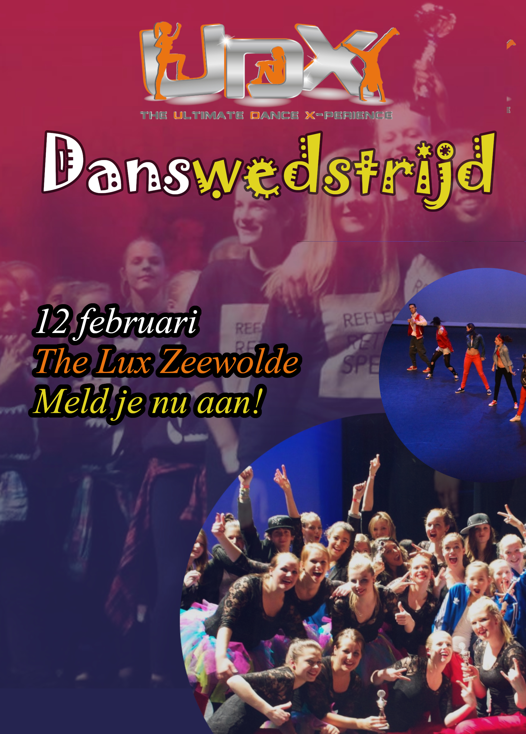 Flyer wedstrijd voorkant